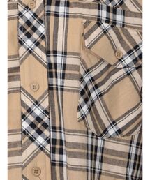 GYDA | GGボリュームスリーブBIGチェックSH(シャツ/ブラウス)