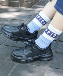 Champion（チャンピオン）の「Champion（チャンピオン）ブランドロゴ ラインソックス（ソックス/靴下）」
