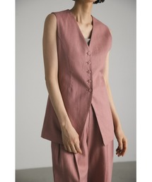 STYLEMIXER（スタイルミキサー）の「リネンボタンベスト（ベスト）」