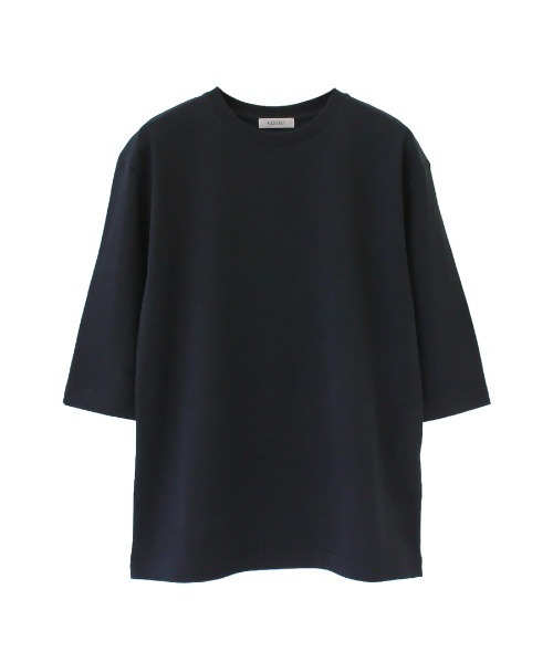 COUDRE（クードル）の「コットンT（Tシャツ/カットソー・レディース・ブラック/パープル/グリーン/ブラック系/ホワイト/Black/ダークグレー/White・FREE）」の10枚目の写真