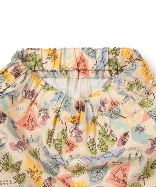 BEAMS mini(ビームスミニ)の「BEAMS mini / キャンプ プリント ショートパンツ 23SS(90~150cm)(その他パンツ・キッズ・イエロー/ナチュラル・90/100/110/120/130/140/150)」の16枚目の写真