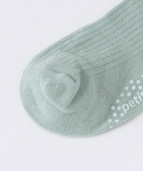 petit main（プティマイン）の「アソートソックス2P（ソックス/靴下・キッズ・ラベンダー/オフホワイト/ブラウン/ライトグリーン・L/M/SS/S）」の10枚目の写真