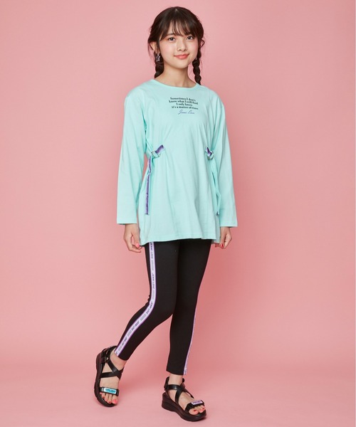 JENNI（ジェニィ）の「厚底クロススポサン（サンダル・キッズ・オフホワイト/ブラック・21cm/20cm/22cm/24cm/23cm）」の15枚目の写真