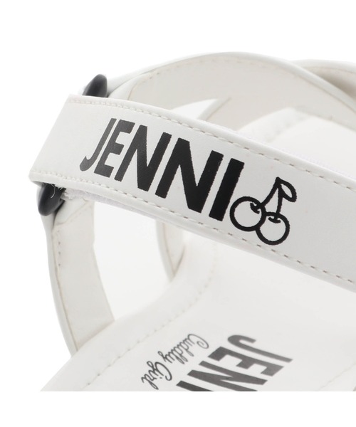 JENNI（ジェニィ）の「厚底クロススポサン（サンダル・キッズ・オフホワイト/ブラック・21cm/20cm/22cm/24cm/23cm）」の21枚目の写真
