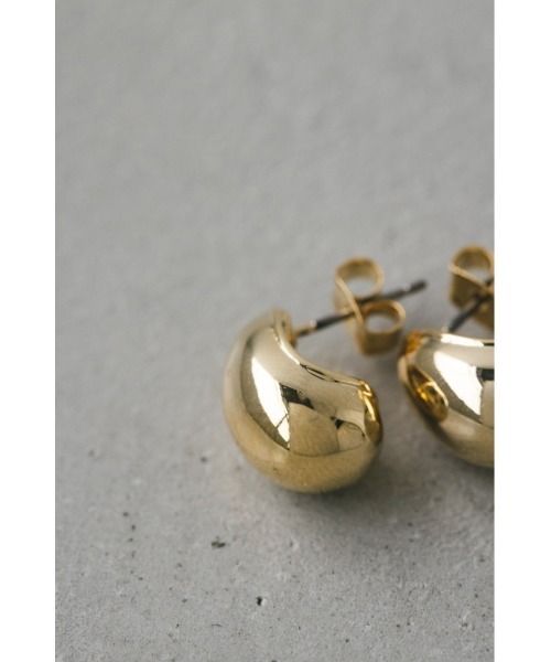 STYLEMIXER(スタイルミキサー)の「ビーンズピアス(ピアス(両耳用)・レディース・ゴールド/シルバー・FREE)」の12枚目の写真