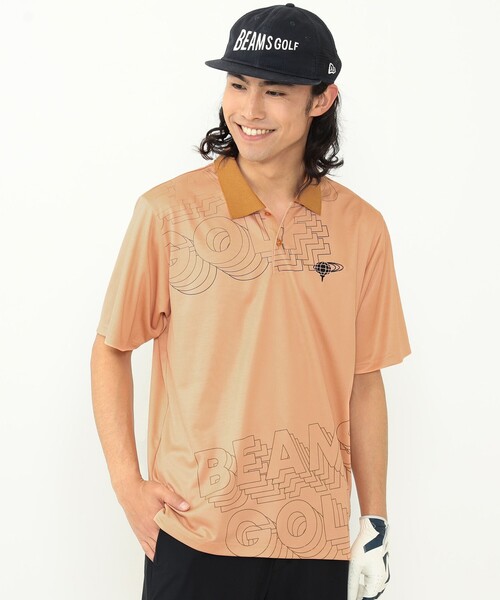 新品未使用　ビームスゴルフ　ポロシャツ ORANGE LABEL メンズ　XL BEAMS GOLF（ビームス ゴルフ）ORANGE LABEL / 【DRY・UV】吸水
