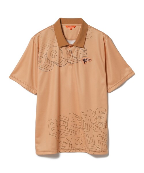 BEAMSGOLF - BEAMS GOLF ORANGE LABEL ビッグ スタッグロゴ ポロシャツ BEAMS GOLF（ビームスゴルフ）の「BEAMS GOLF ORANGE LABEL
