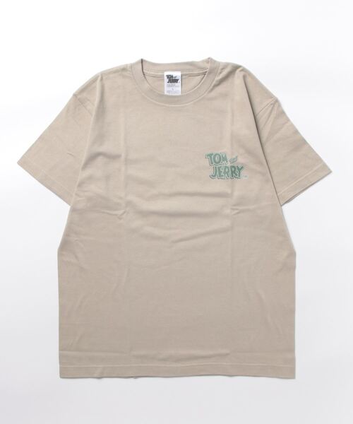 Tom＆Jerry（トムアンドジェリー）の「【 Tom & Jerry 】 トム＆ジェリー Ｔシャツ（Tシャツ/カットソー・レディース・ライトブラック/ベージュ系その他/ブルー系その他/ブルー/ベージュ・LARGE/X-LARGE）」の10枚目の写真