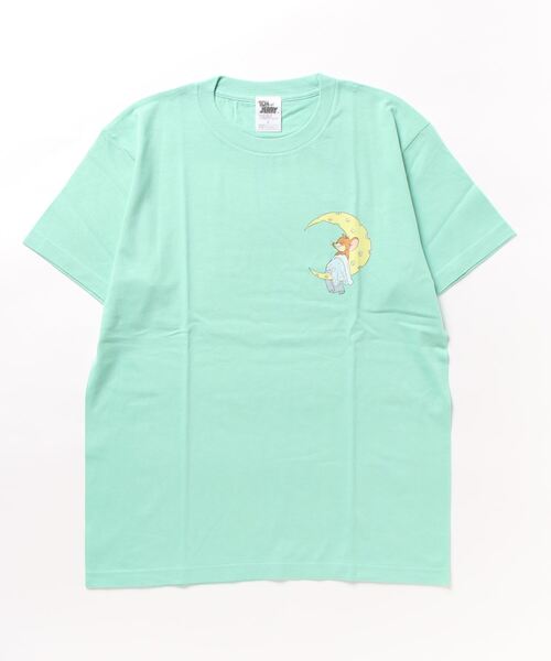Tom＆Jerry（トムアンドジェリー）の「【 Tom & Jerry 】 トム＆ジェリー Ｔシャツ（Tシャツ/カットソー・レディース・ライトブラック/ベージュ系その他/ブルー系その他/ブルー/ベージュ・LARGE/X-LARGE）」の12枚目の写真