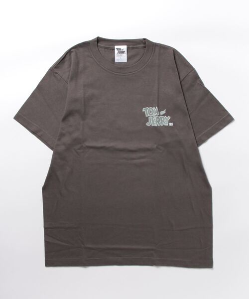 Tom＆Jerry（トムアンドジェリー）の「【 Tom & Jerry 】 トム＆ジェリー Ｔシャツ（Tシャツ/カットソー・レディース・ライトブラック/ベージュ系その他/ブルー系その他/ブルー/ベージュ・LARGE/X-LARGE）」の8枚目の写真