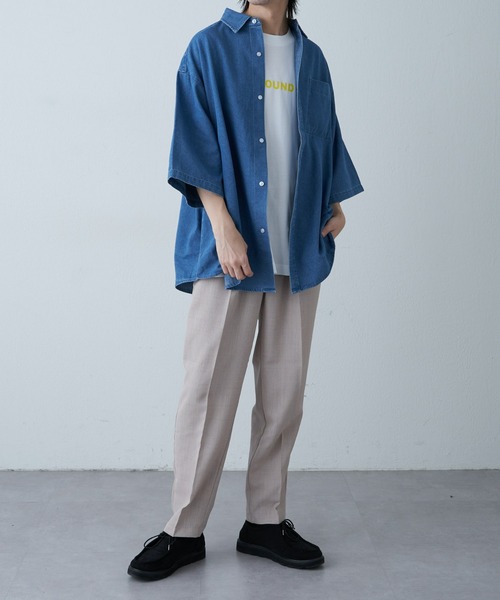 COLONY 2139（コロニートゥーワンスリーナイン）の「デニムBIGシャツ（シャツ/ブラウス・メンズ・インディゴブルー/サックスブルー・MEDIUM/LARGE）」の15枚目の写真