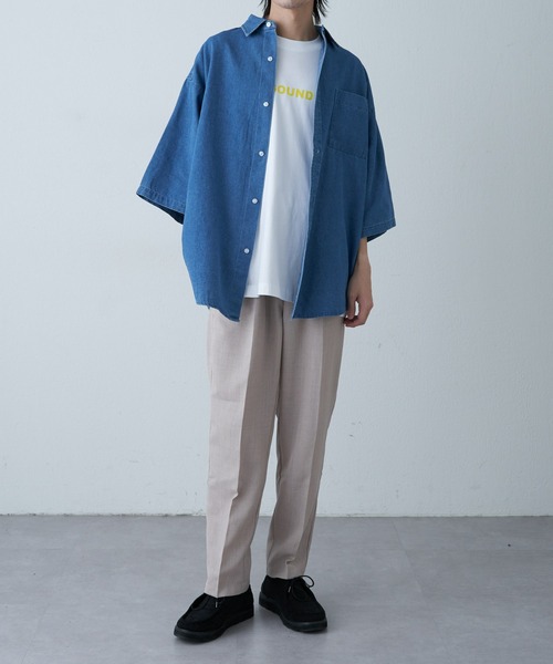 COLONY 2139（コロニートゥーワンスリーナイン）の「デニムBIGシャツ（シャツ/ブラウス・メンズ・インディゴブルー/サックスブルー・MEDIUM/LARGE）」の16枚目の写真