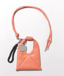 カシュカシュ cachecache / ソフト合皮ミニバッグ付きスマホストラップセット