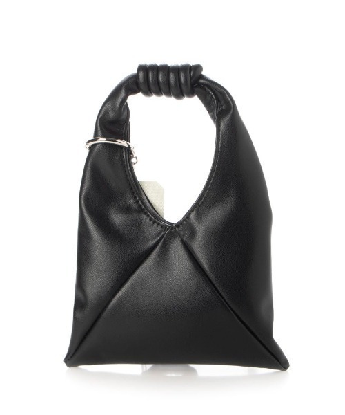 cache cache（カシュ カシュ）の「カシュカシュ cachecache / ソフト合皮ミニバッグ付きスマホストラップセット（ショルダーバッグ・レディース・ライトグレー/ブラック/イエロー/オレンジ/グリーン・FREE）」の7枚目の写真