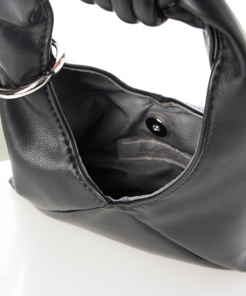 cache cache（カシュ カシュ）の「カシュカシュ cachecache / ソフト合皮ミニバッグ付きスマホストラップセット（ショルダーバッグ・レディース・ライトグレー/ブラック/イエロー/オレンジ/グリーン・FREE）」の9枚目の写真