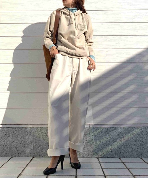 Q（キュー）の「マシュマロタートル（Tシャツ/カットソー・レディース・ブラック/ブルー/アイボリー/スモークピンク/ネイビー/ライトグリーン/ライトグレー/チェリーピンク・MEDIUM）」の21枚目の写真