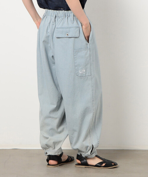 ONIGIRI（オニギリ）の「デニム　鳶パンツ（デニムパンツ・レディース・ネイビー/サックスブルー/ブルー・FREE）」の22枚目の写真