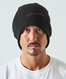 mko11267- Script Logo Back Pool Knit Cap ニットキャップ