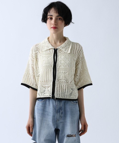 【4月までの出品】BODE クロシェ シャツ カーディガン mrf23kt041-1100-15.jpg