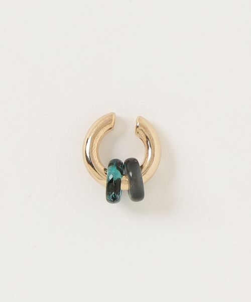 dix(ディス)の「Ring Earcuff / イヤーカフ(イヤーカフ・レディース・ネイビー/ピンク・FREE)」の2枚目の写真