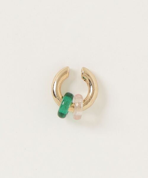dix(ディス)の「Ring Earcuff / イヤーカフ(イヤーカフ・レディース・ネイビー/ピンク・FREE)」の1枚目の写真