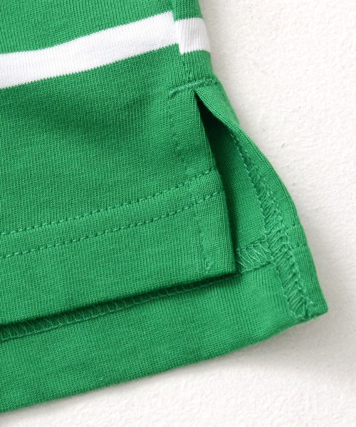 MONT KEMMEL（モンケメル）の「MONT KEMMEL モンケメル BASQUE SHIRTS SHORT SLEEVE バスクシャツ/ボートネック パネルボーダー Tシャツ（Tシャツ/カットソー・レディース・グリーン/ホワイト×ブルー/ホワイト×ブラック/ブラック×ホワイト/ホワイト系その他/ホワイト系その他2・38/36）」の18枚目の写真