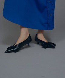 manana suerte | ポインテッドトゥリボンシューズ(パンプス)