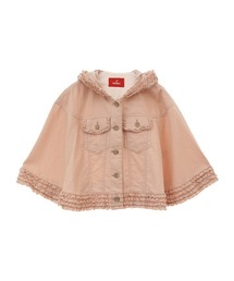 ピンクハウス フリル付きフード ジャケット PINK HOUSE】ピンクハウス