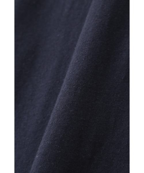 human woman(ヒューマンウーマン)の「◆天竺カットソー(Tシャツ/カットソー・レディース・ネイビー/ベージュ・MEDIUM)」の11枚目の写真