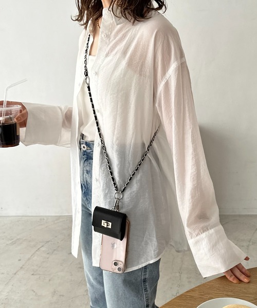 DISCOAT(ディスコート)の「ターンロックポーチ付きストラップ(スマホグッズ・レディース・ホワイト系その他/ブラック系その他/ホワイト/ブラック系その他2・FREE)」の20枚目の写真