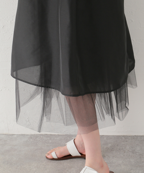 IENA（イエナ）の「maisonパニエツキトラペーズワンピース（ワンピース 