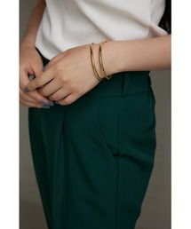 ニュアンスカーブダブルリングバングル