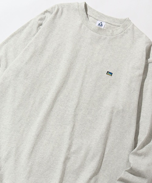 GERRY（ジェリー）の「【GERRY/ジェリー】ヘビーウェイト ワンポイント刺繍＋バックプリントロングスリーブTシャツ（Tシャツ/カットソー・メンズ・ホワイト/ブラック/アッシュグレー・M/L/LL）」の17枚目の写真
