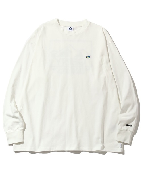 GERRY（ジェリー）の「【GERRY/ジェリー】ヘビーウェイト ワンポイント刺繍＋バックプリントロングスリーブTシャツ（Tシャツ/カットソー・メンズ・ホワイト/ブラック/アッシュグレー・M/L/LL）」の20枚目の写真