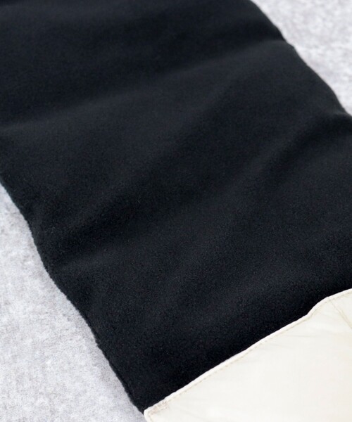 TAION（タイオン）の「【TAION/タイオン】【FREDY別注】ベーシックダウンマフラー（マフラー・レディース・ブラック/ベージュ/ネイビー/グレー/サックスブルー/アイボリー・FREE）」の10枚目の写真