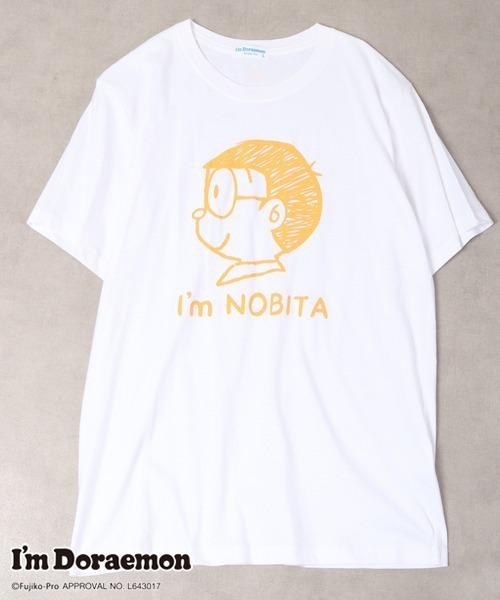 sanrio（サンリオ）の「アイムドラえもん プリント 半袖Tシャツ（Tシャツ/カットソー・レディース・ホワイト系その他6/オレンジ系その他/ホワイト/ホワイト系その他5/ホワイト系その他4/イエロー系その他/ホワイト系1/ホワイト系2/ホワイト系その他/ピンク/ピンク系その他/ピンク系その他2/ブルー/ホワイト系その他2/グリーン系その他/イエロー/ブルー系その他/グリーン/オレンジ系その他2/ホワイト系その他3/ホワイト系その他7/ホワイト系・LL/L/M）」の10枚目の写真