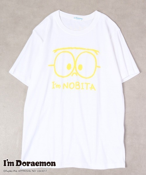 sanrio（サンリオ）の「アイムドラえもん プリント 半袖Tシャツ（Tシャツ/カットソー・レディース・ホワイト系その他6/オレンジ系その他/ホワイト/ホワイト系その他5/ホワイト系その他4/イエロー系その他/ホワイト系1/ホワイト系2/ホワイト系その他/ピンク/ピンク系その他/ピンク系その他2/ブルー/ホワイト系その他2/グリーン系その他/イエロー/ブルー系その他/グリーン/オレンジ系その他2/ホワイト系その他3/ホワイト系その他7/ホワイト系・LL/L/M）」の4枚目の写真
