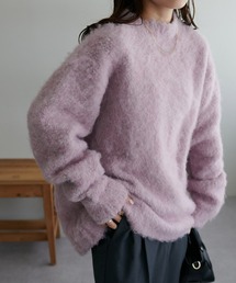 DISCOAT | 【ユニセックス】ブークレシャギープルオーバー《新色追加!!》(ニット/セーター)