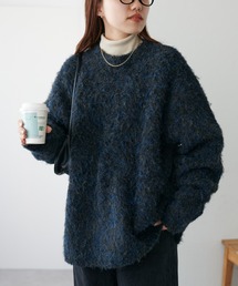 DISCOAT | 【9色展開!/WEB限定】ブークレシャギープルオーバー《ユニセックス》(ニット/セーター)