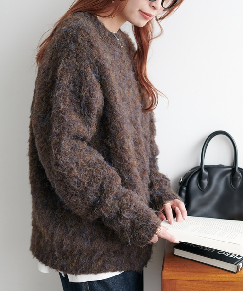 9色展開!/WEB限定】ブークレシャギープルオーバー《ユニセックス