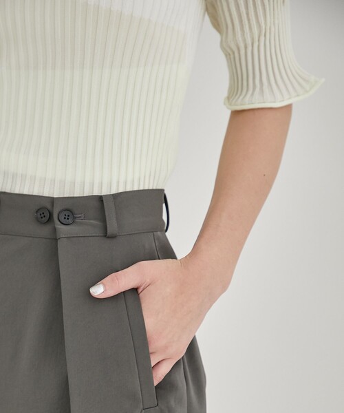 PUBLIC TOKYO（パブリックトウキョウ）の「シアーインターシャニット/プルオーバー（ニット/セーター・レディース・アイボリー/その他2・FREE）」の6枚目の写真