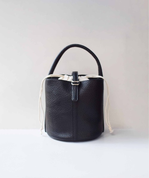 PICCIN（ピッチン）の「スカーフ付きワンハンドルバケツバッグ（ハンドバッグ・レディース・オフホワイト/ブラック・FREE）」の3枚目の写真