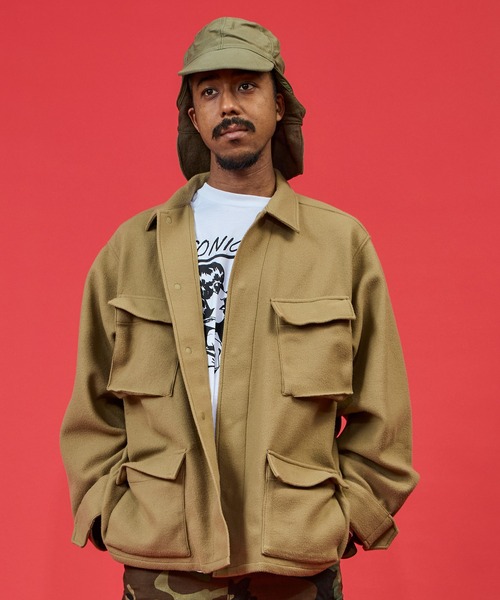 FLEECE BDU JACKET/ フリース ビーディーユー ジャケット（ミリタリー