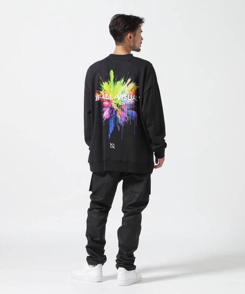 A4A（エーフォーエー）の「【WEB&DEPOT限定】/A4A/エーフォーエー/PAINT SWEAT CREWNECK（スウェット・メンズ・ホワイト/ブラック・M/L）」の20枚目の写真