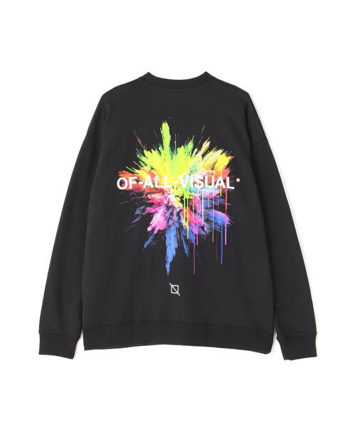 A4A（エーフォーエー）の「【WEB&DEPOT限定】/A4A/エーフォーエー/PAINT SWEAT CREWNECK（スウェット・メンズ・ホワイト/ブラック・M/L）」の18枚目の写真