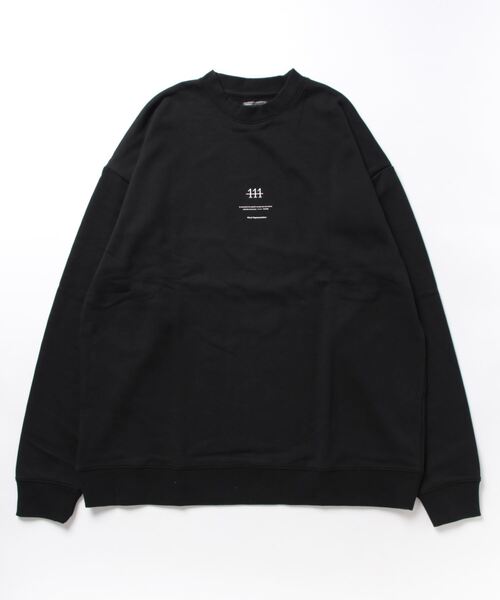 A4A（エーフォーエー）の「【WEB&DEPOT限定】/A4A/エーフォーエー/PAINT SWEAT CREWNECK（スウェット・メンズ・ホワイト/ブラック・M/L）」の3枚目の写真