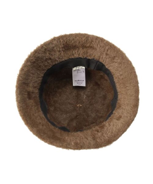 Ungrid（アングリッド）の「フェザーヤーンデザインバケットハット（ハット・レディース・ブラウン/ブラック/ヘザーグレー・FREE）」の16枚目の写真