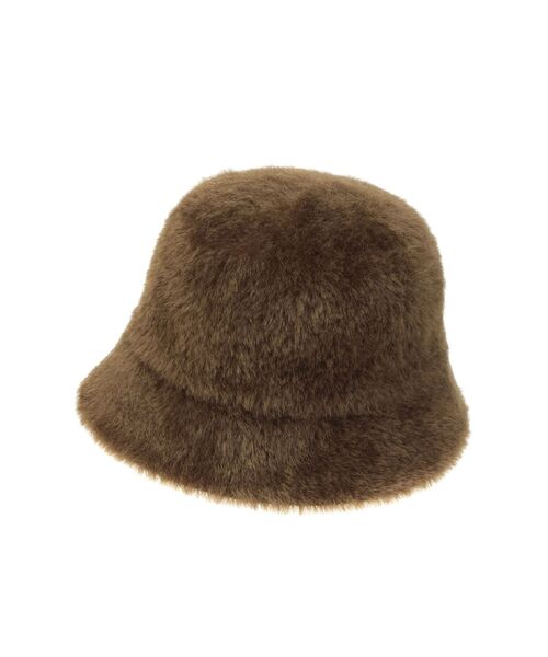 Ungrid（アングリッド）の「フェザーヤーンデザインバケットハット（ハット・レディース・ブラウン/ブラック/ヘザーグレー・FREE）」の19枚目の写真