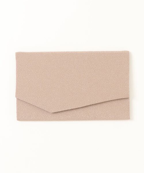 utatane（ウタタネ）の「ふくさ utatane ちりめん金封袱紗（和装小物・レディース・ベージュ/ブラック/パープル/ラベンダー/ブラウン/グレー/グリーン/ピンク・FREE）」の18枚目の写真