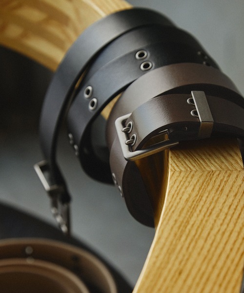 EMMA CLOTHES（エマクローズ）の「レザーアイレットベルト EMMA CLOTHES（ベルト・メンズ・ブラウン/ベージュ/ブラック・FREE）」の8枚目の写真